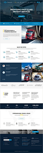 Extransport is beautifully design 3 in 1 #bootstrap HTML #template for #cargo logistics or transportation company websites download now➩ https://themeforest.net/item/extransport-logistic-html-template/17405067?ref=Datasata