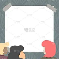 团队成员在白板上讨论新的解决方案。同事小组看着董事会思考解决问题的能力