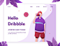 Hello dribbble 3x