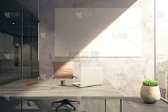办公室,白板,留白,笔记本电脑,水平画幅,无人,椅子,办公椅,咖啡,现代