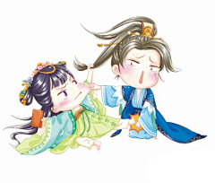 皮蛋君御权采集到FY·转载·古代Q版