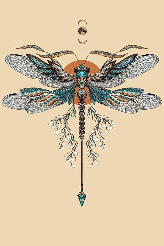 #Dragonfly #tattoo #...