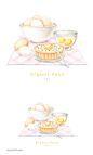 水果果汁饮品手绘食材插画PSD素材_平面素材_乐分享-设计共享素材平台