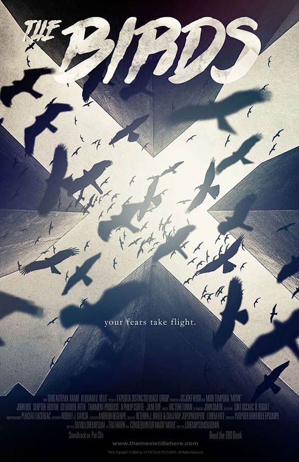 电影《BIRD 鸟》创意海报设计@北坤人...
