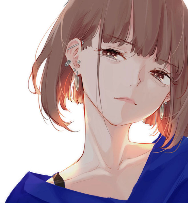 头像男 妹妹头 动漫动漫头发丝图片头发少女齐齐头发种头发等卡通图片