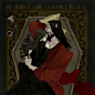 哥特、暗黑、吸血鬼、死神<br/>   意大利插画家 Abigail Larson 一组奇幻插画<br/>    （作者：abigaillarson.com）<br/>       O哥特、暗黑、吸血鬼、死神 | 意大利插画家 Ab... ​​​​