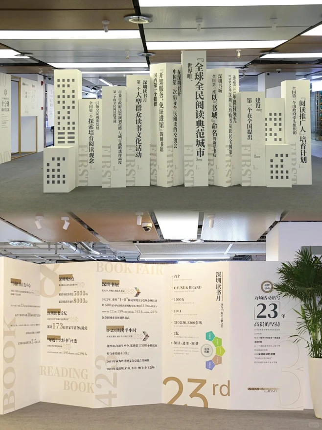 深圳读书月“数说深圳阅读”展览