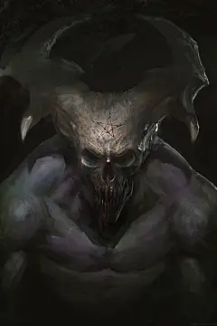 恶魔,黑暗幻想,奇幻,奇幻艺术,艺术,甲骨文,图稿,艺术家,Antonio J. Manzanedo,神话生物
