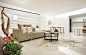 宽敞明亮的公寓设计 纯白色的质感生活 380241