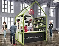 Melompo - exhibition stand