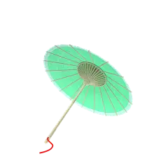 中国古风油纸伞卡通手绘油纸伞雨伞