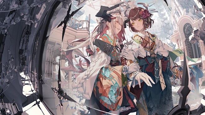 [P站]-Pixiv Illustration Collection-花瓣网