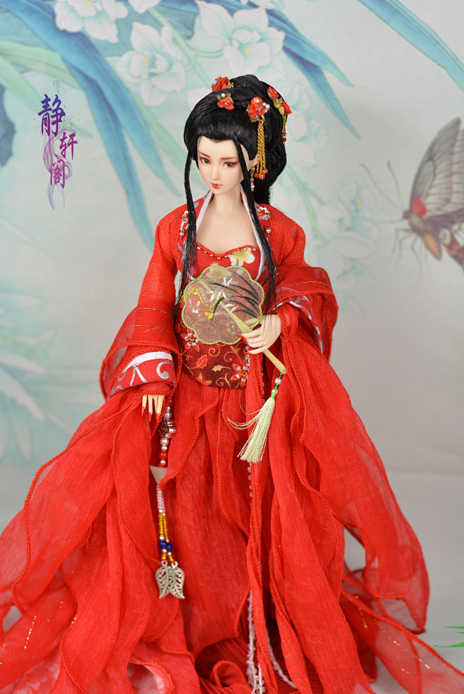 ob娃娃古装衣服“红尘紫陌”-淘宝网