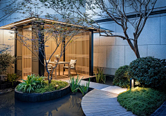 上海木西花园设计采集到花园风格---现代日式花园
