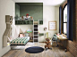 Suspended single bed LAGOLINEA WEIGHTLESS - Lago