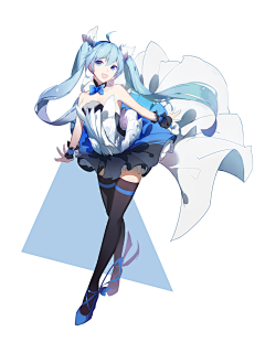 桦柒采集到初音