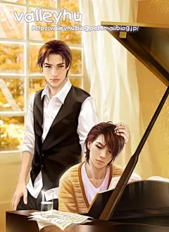 【插画大师】 ┇valleyhu┇_看图_手绘古装手绘现代吧_百度贴吧