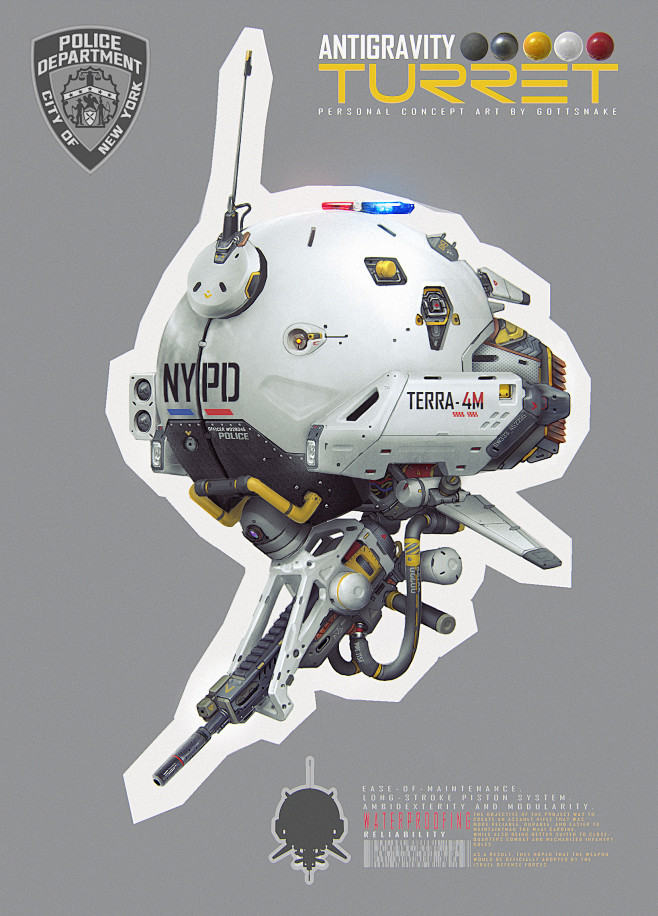 NYPD Turret, Evgeniy...