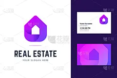 模板,房地产,名片,商务,房屋建设,几何形状,背景分离,房地产公司,现代,建筑业