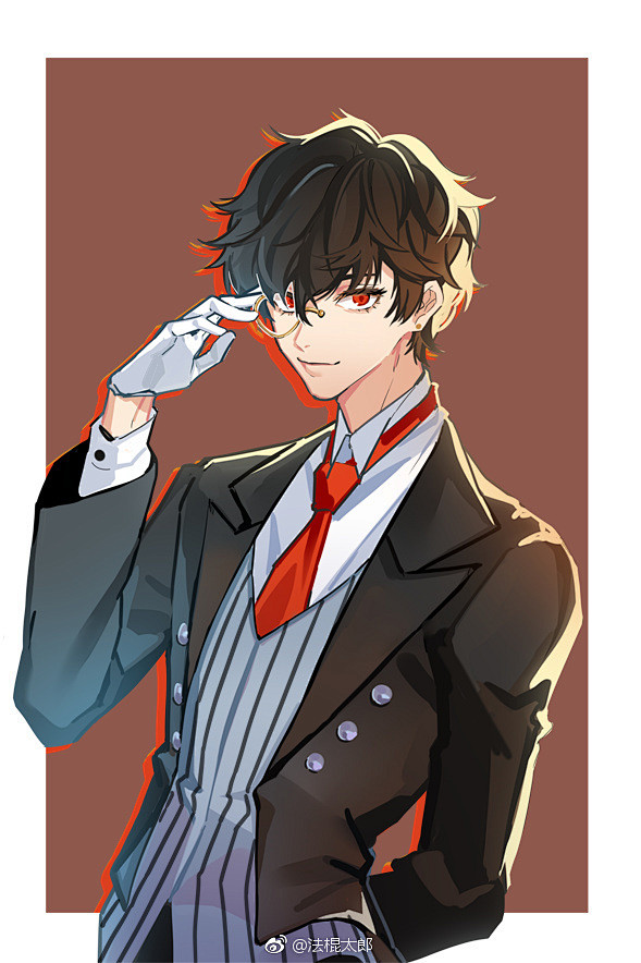 不会画画也要日常舔波#Persona5#...