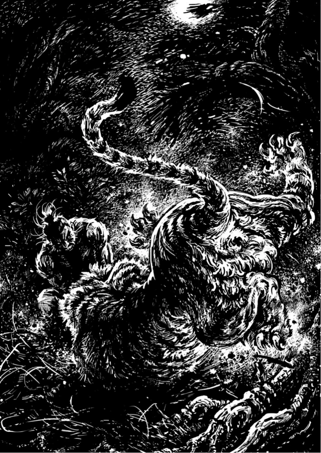 画功炸裂！高质量国漫《武松》，重现水浒江湖！_向羽_漫画_风格 : 他笔下的《武松》除了使用流畅有利的线条和大面积黑白色块的对比，还展现了一种 ...