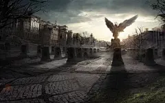 科幻题材电脑插画桌面壁纸