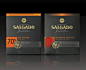 Salgado Grand Crus (Repackaged) :   Designed by Arda Kissoyan , Peru.   The new proposal includes a change in the format of the case, making differentiation from the usual ch...