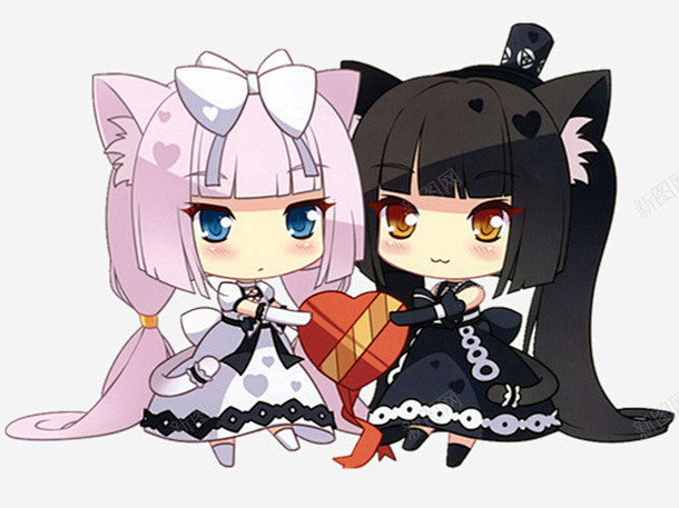 动漫q版人物图 创意素材