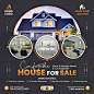 Social Media Banner Real Estate House Property Sale Instagram Post | PSD Free Download - Pikbest