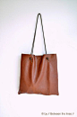 How To Make A Simple Leather Bag | Shelterness: 