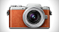 Panasonic Keeps It Classy With Leather Bound Lumix GF8 Camera : Retro good looks, modern day tech.