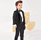 2012GUCCI童装系列，领结、皮鞋、围巾一应俱全，打造最正式的小礼服。
