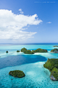 Inaccessible paradise islands, Palau, Micronesia