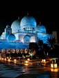 Lantern, Sheikh Zayed Grand Mosque, Abu Dhabi, United Arab Emirates