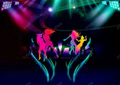 酒吧炫舞绚丽海报高清素材 底图 设计图片 免费下载 页面网页 平面电商 创意素材