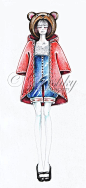 Andreea . Muntean、Andreea  Muntean、罗马尼亚、手绘、服饰