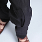 [无限不循环] 棉麻混纺立束腿长裤【九龙坡】 原创 设计 新款 2013 正品 代购  淘宝 - 想去