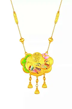 【白金&amp;钻石】最美囍饰，越看越欢喜_传统 : 粤豪不断从传统文化中汲取美满、幸福、喜悦的灵感，既承袭了中华传统婚俗深厚的文化内涵，造型与款式又符合现代精神，在最美囍饰的花款套链中，人们可以感受中国传统婚俗的邃密精深、繁缛庄重。 别于市场上传统的婚…