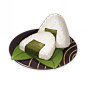 Onigiri : Onigiri (Japanese: おにぎり o-nigiri) is a food item that the player can cook. The recipe can be obtained from the The Gourmet Supremos: The Deep Divers quest, underground near the Jakotsu Mine. The location can be found as part of Orobashi's Legacy