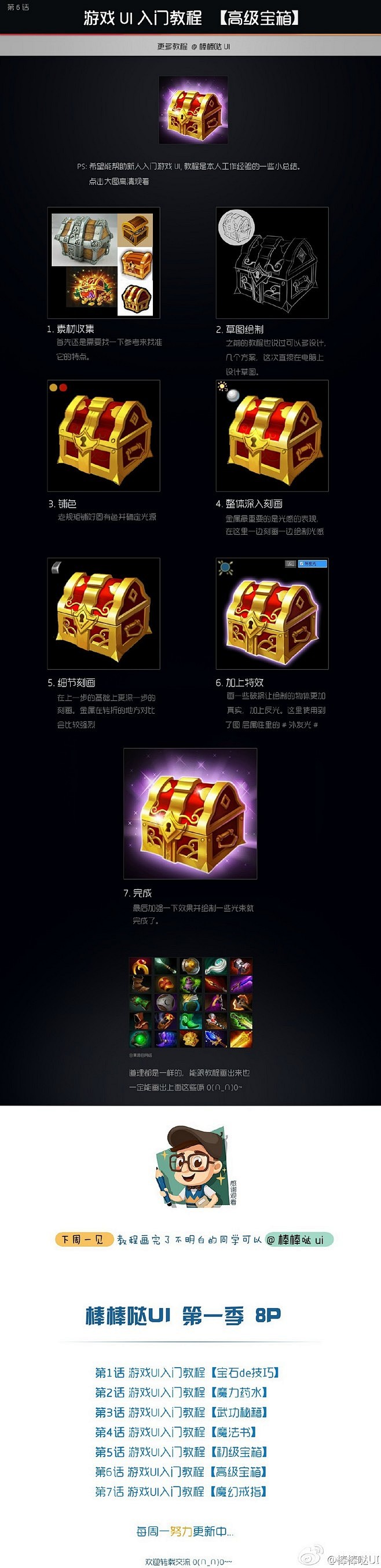 宝箱参考 游戏美术 宝箱图标 游戏UI 宝箱灵感 宝藏 宝物 秘宝 金币宝箱 宝石宝箱 装备宝箱 打开宝箱 游戏素材 手游素材 #宝箱 ...