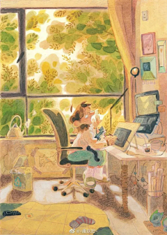 清单自由采集到插画风
