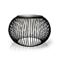 Wire Pouf Stool / Sidetable - Tucker Robbins