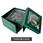 美浓圣诞礼盒立体礼品盒圣诞盒礼盒创意旋转盒平安夜苹果礼物盒-tmall.com天猫