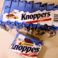 #Knoppers 牛奶榛子巧克力威化饼干#