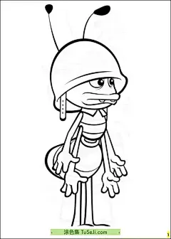 12张《小蜜蜂玛雅》懒惰喜欢睡觉的威利菲利浦昆虫涂色图片下载！ | 涂色集，涂色画打印大图 : 在动画片《小蜜蜂玛雅》中，除了主角玛雅和蝴蝶角色比特丽斯之外，还有许多其他有趣的角色，它们各自具有独特的性格和特点，为故事增添了丰富的色彩。以下是一些主要角色：威利（Willy）：玛雅最好的朋友，总是陪伴在玛雅身边。威利有些懒惰，喜欢睡觉和 12张《小蜜蜂玛雅》懒惰喜欢睡觉的威利菲利浦昆虫涂色图片下载！