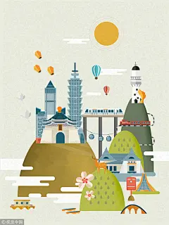 视觉中国八月热销插画排行 - 宛静 - 原创作品 - 视觉中国(shijueME)