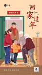 canva-褐红色新年福字牛年回家过年团聚温馨家庭插画手绘春节节日分享中文手机海报-tHd1AnuSaW4.jpg (900×1600)