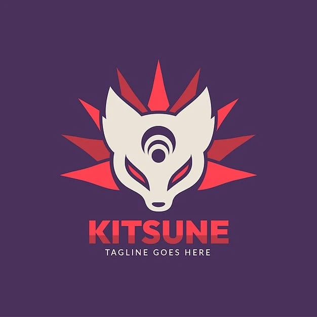 狐狸标志logo矢量图设计素材-花瓣网