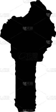 国境线,非都市风光,黑色,几内亚,分离着色,白色,信息图表,国内著名景点,剪影