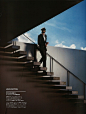 【Editorial】Greg Nawrat Models Luxurious Eveningwear Styles for GQ Japan